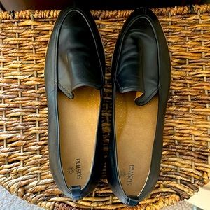 Faux Leather Loafers